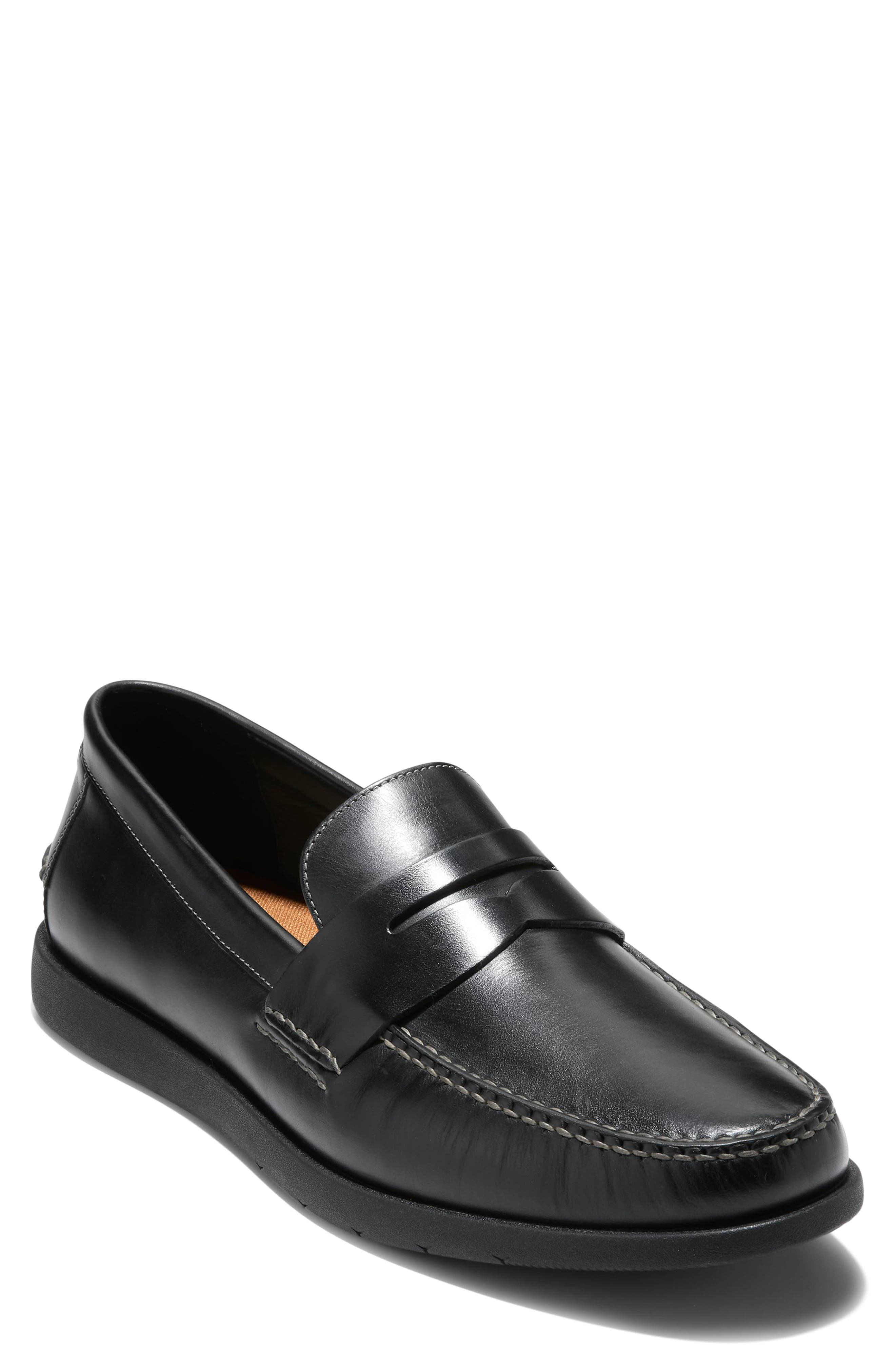 Cole Haan Brower Water Resistant Penny Loafer, Main, color, 