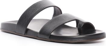 【THE ROW】 HUGH SANDAL サンダル Hugh Sandal Black in Leather – The Row