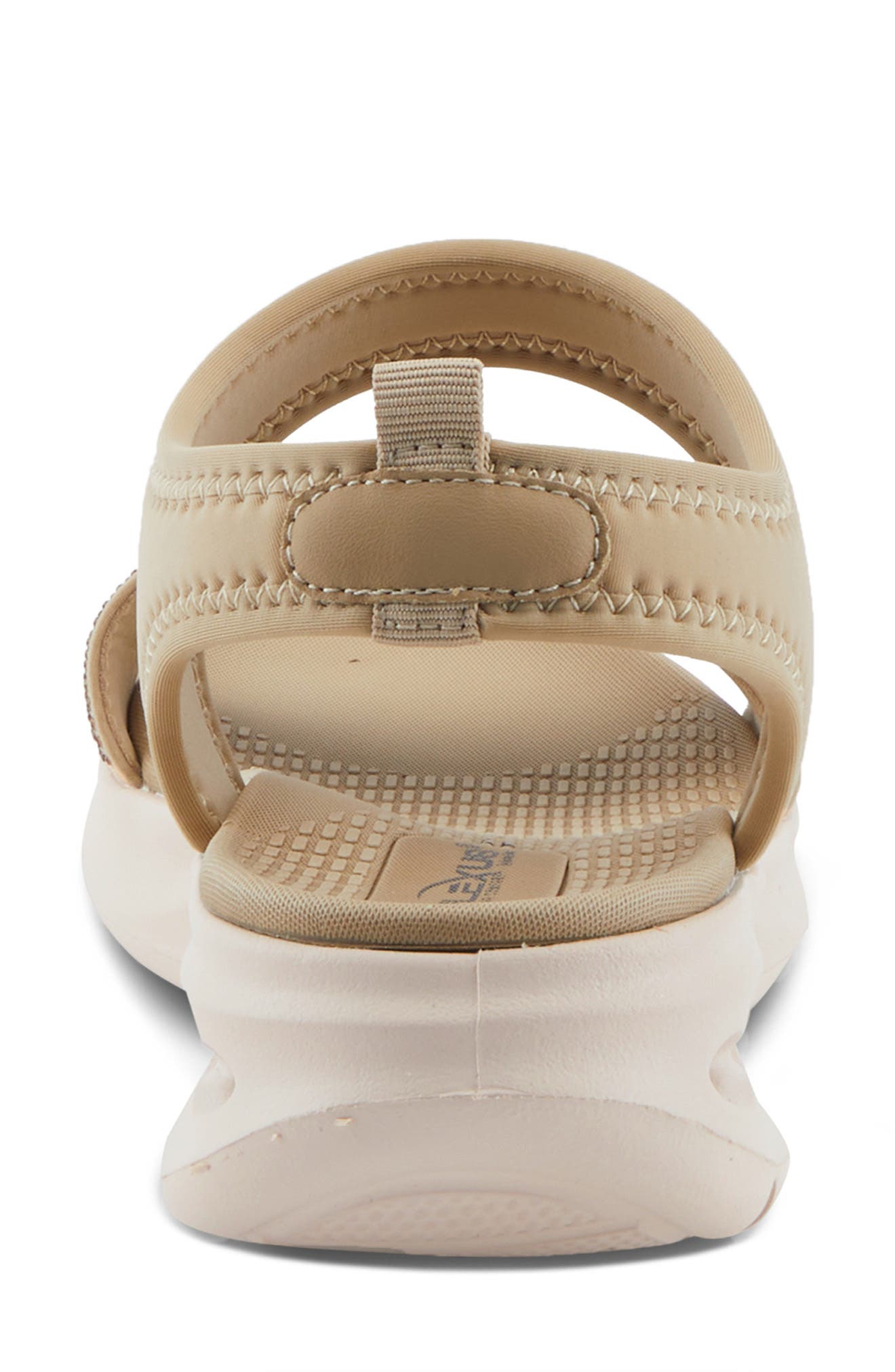 Flexus by Spring Step Gallegos Ankle Strap Platform Wedge Sandal, Alternate, color, Taupe