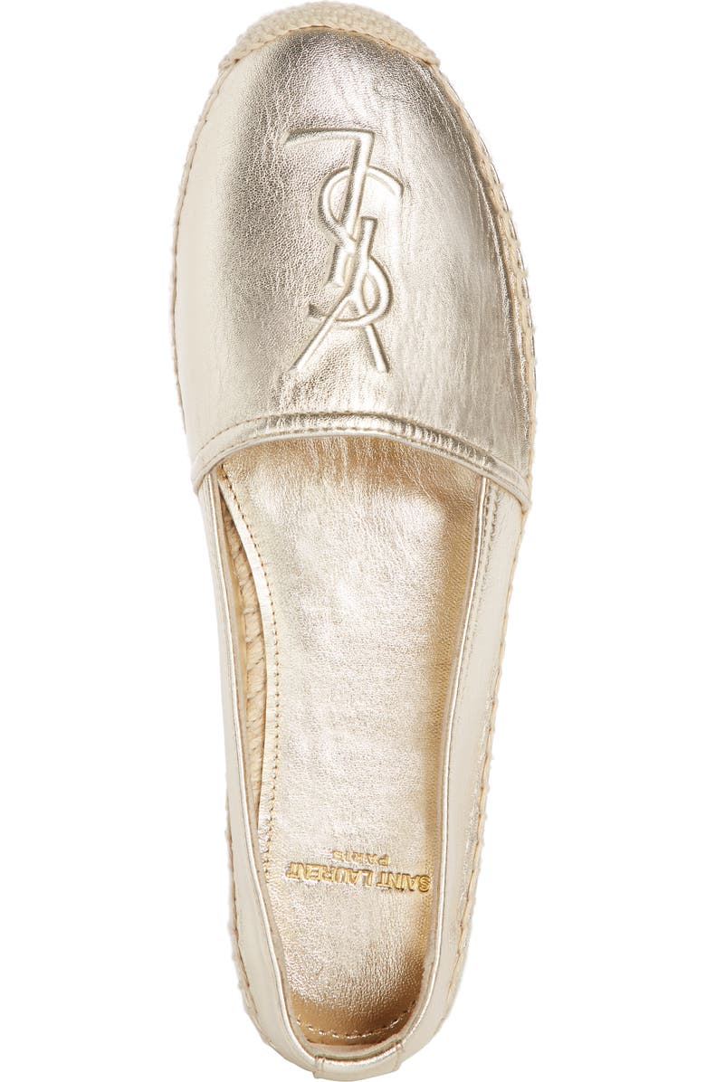 Saint Laurent Logo Espadrille, Alternate, color,