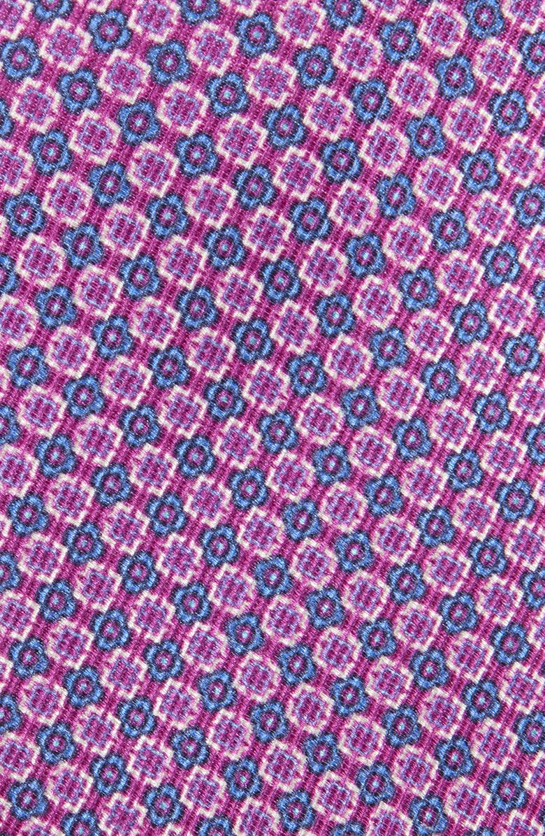 David Donahue Silk Tie, Alternate, color, Berry