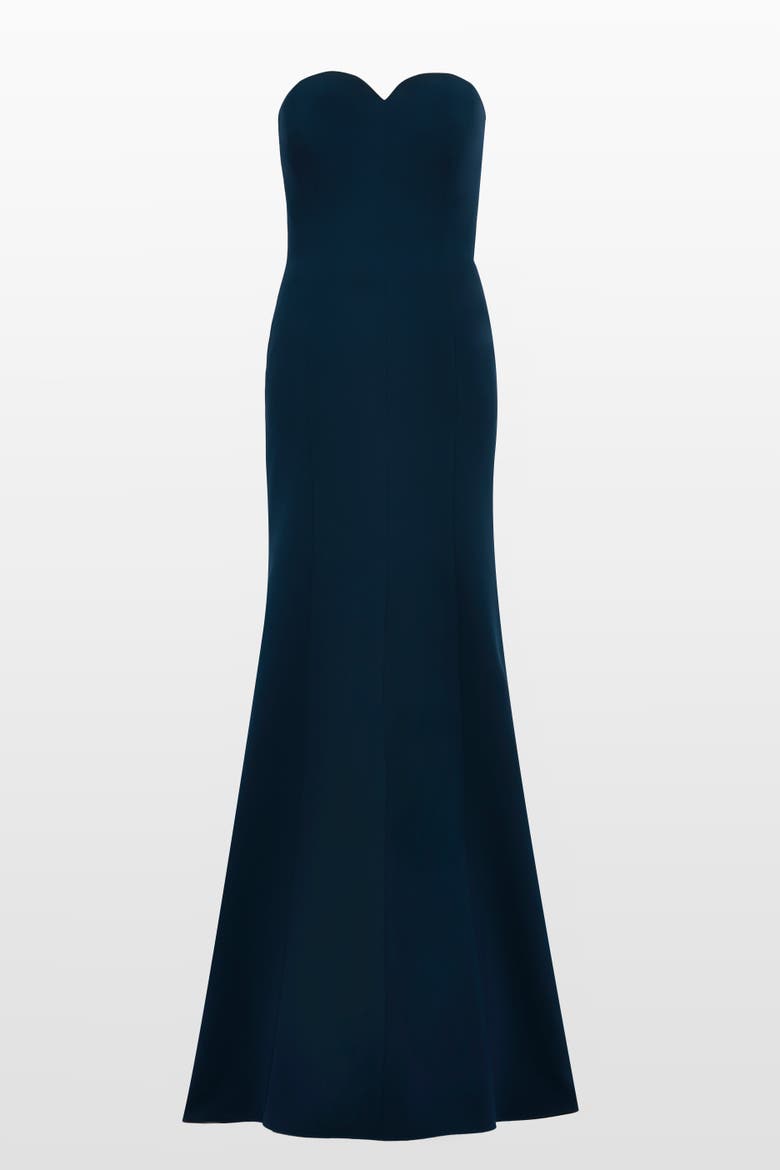 Lust Strapless Maxi Dress, Main, color, Blackthorne Blue