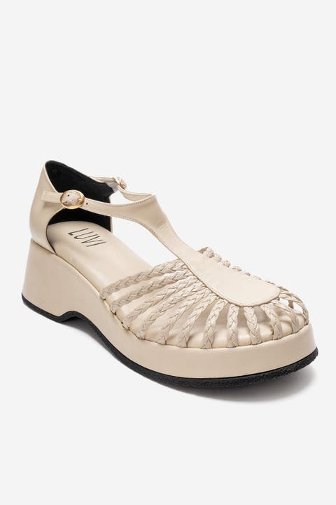 Barry Woven Wedge Sandal