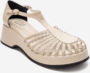 Prologue Shoes Barry Woven Wedge Sandal