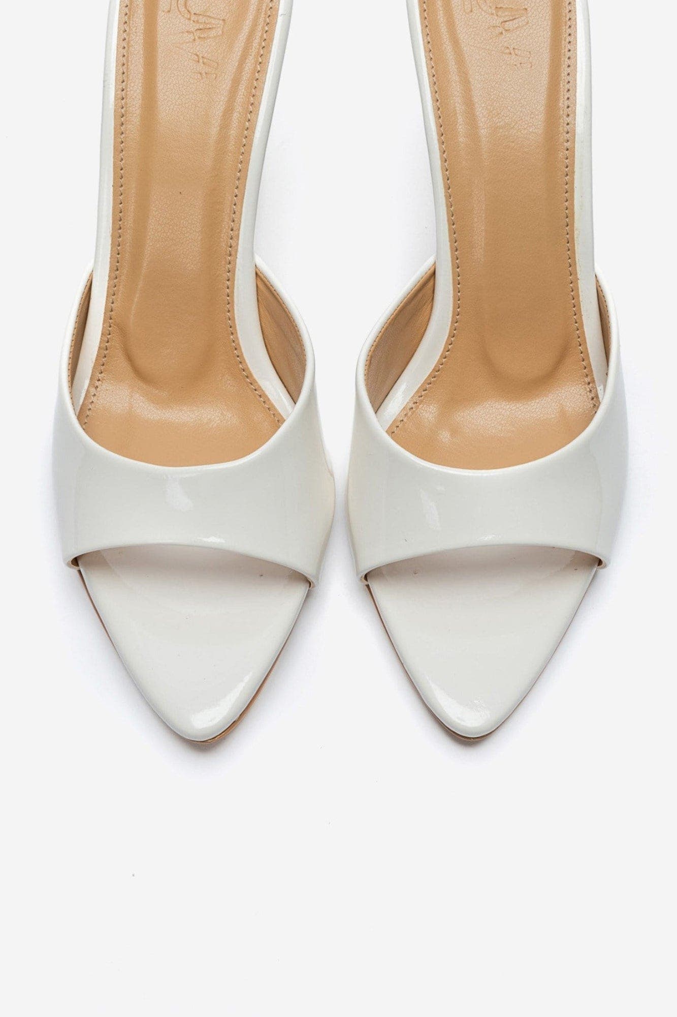 Tiera Stiletto Sandal, Alternate, color, White Patent