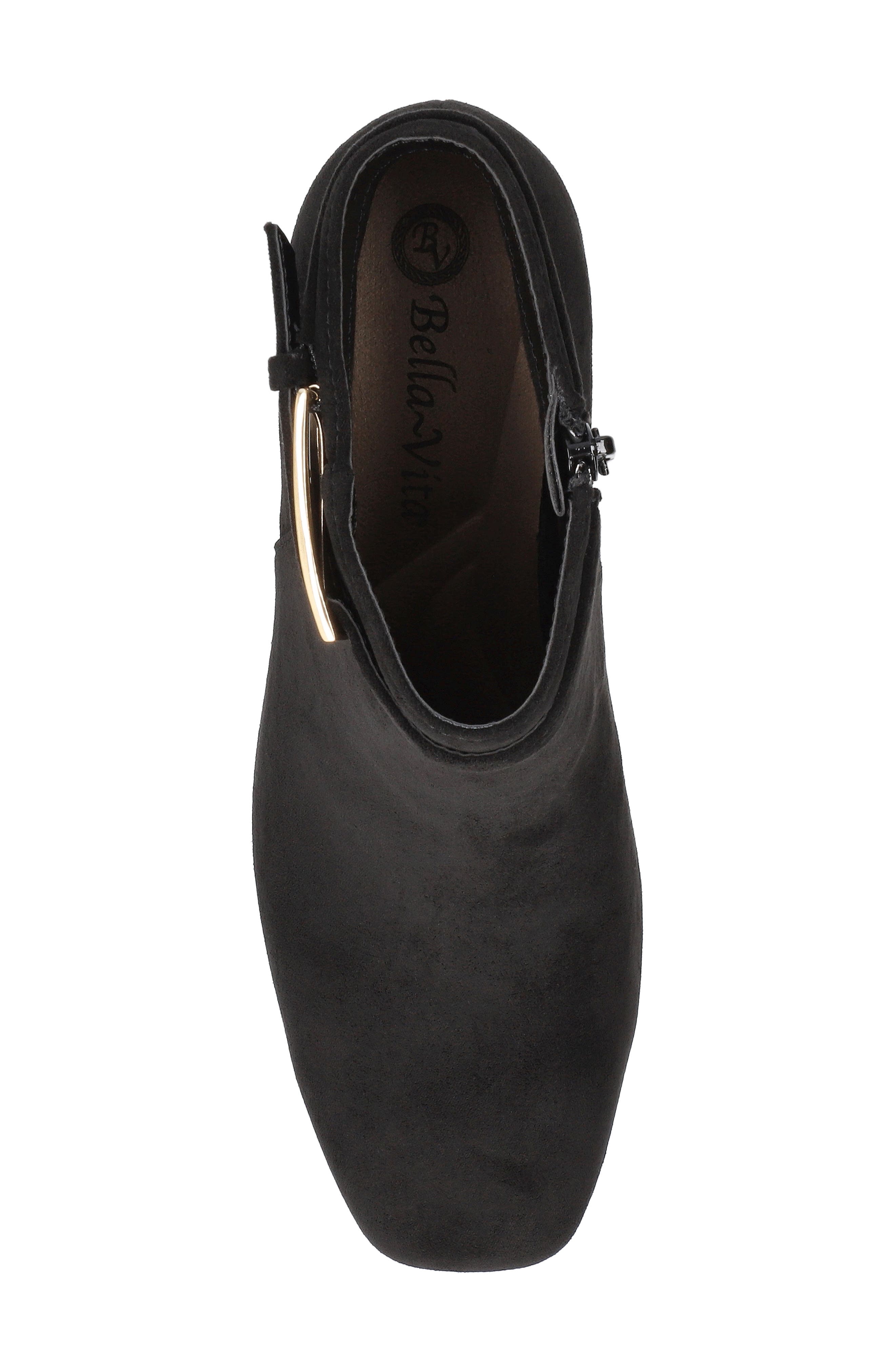Hudson Platform Bootie, Alternate, color, BLACK SUEDE