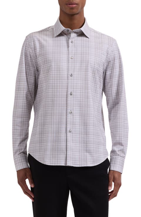 James OoohCotton® Plaid Button-Up Shirt