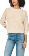 Vince Camuto Tuck Stitch Raglan Crewneck Sweater