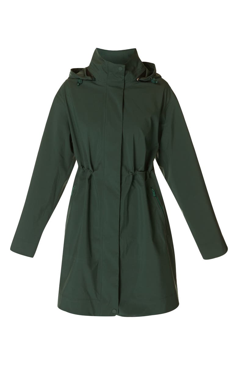 Sweaty Betty Guide Waterproof Hooded Jacket, Alternate, color, Trek Green