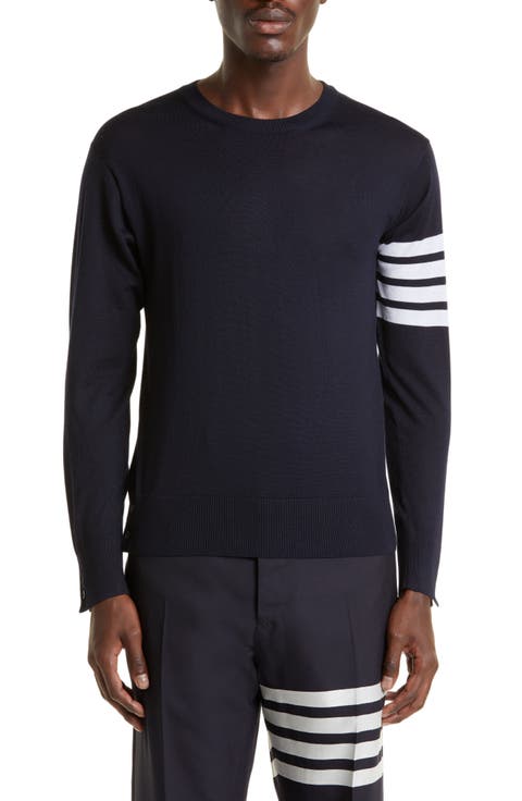 【送料&関税込】Thom Browne Long Sleeve Crew-neck Sweater Men's Thom Browne Sweaters | Nordstrom