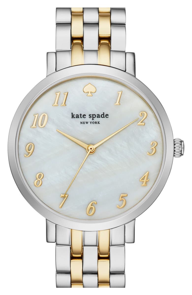 Kate Spade New York 'monterey' bracelet watch, 38mm, Main, color, 