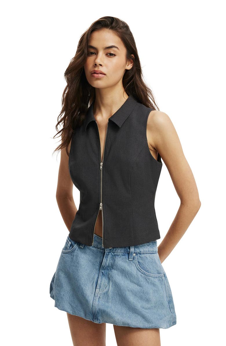 Cotton On Women's Bubble Denim Skirt, Alternate, color, Sports Blue