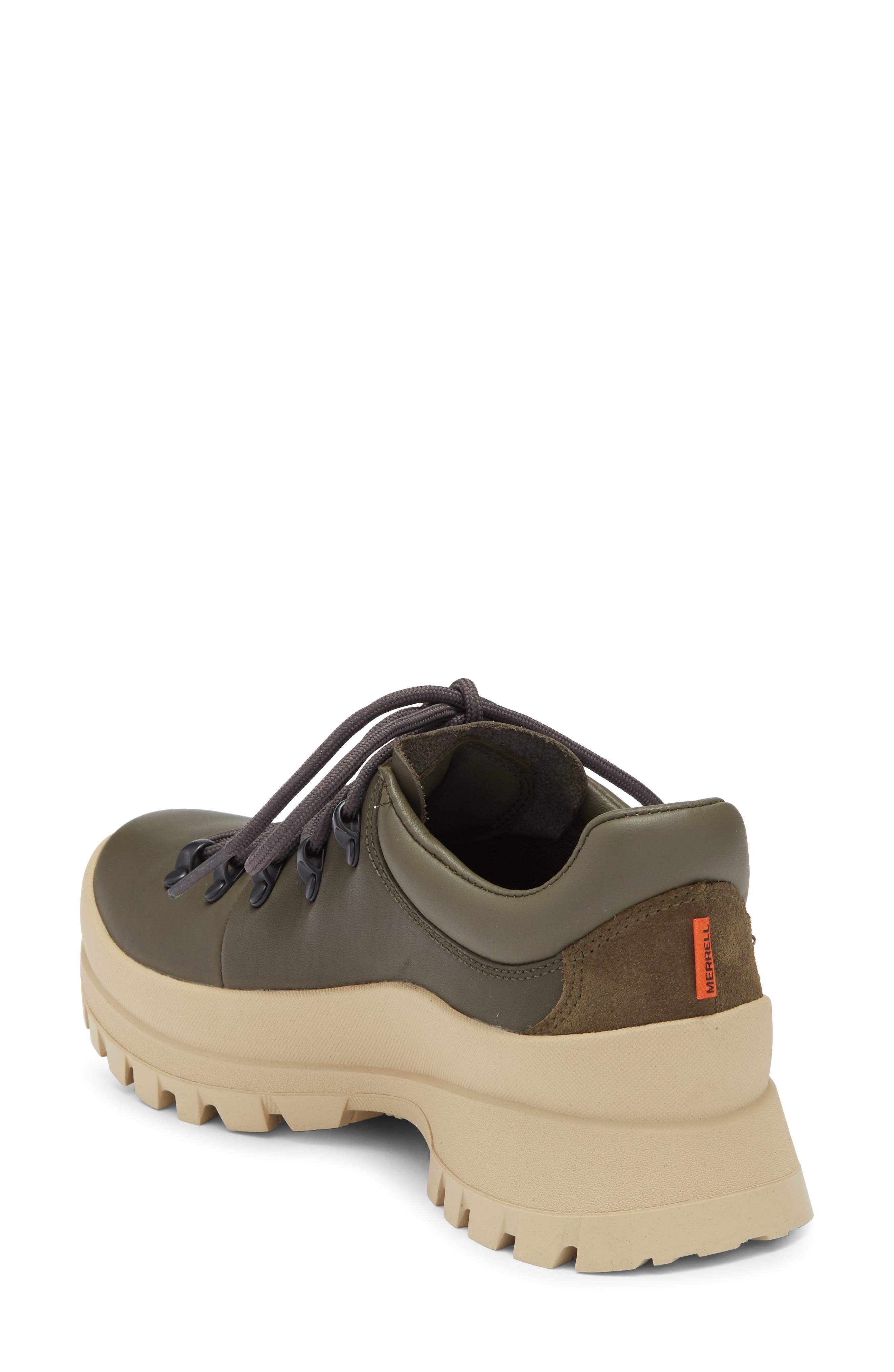 Merrell Bristol Low Hiking Boot, Alternate, color, Olive
