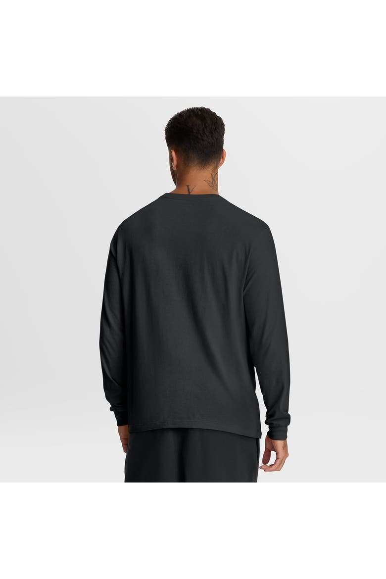 Men's Nike Black Philadelphia Eagles Always Prepared Essential Cotton Long Sleeve T-Shirt, Alternate, color, Black