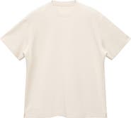 MANGO Relaxed Fit Heavyweight Cotton Blend T-Shirt