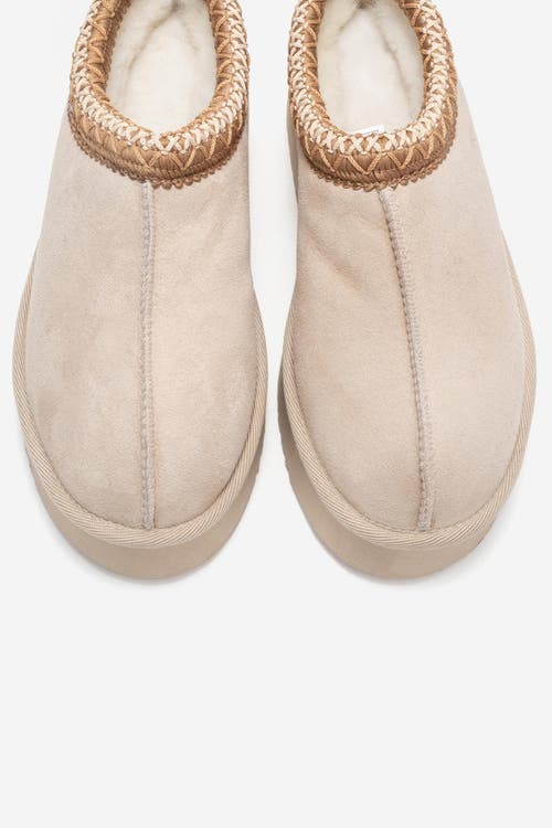 Forever & Always Shoes Avelia Leather Winter Slippers In Blue