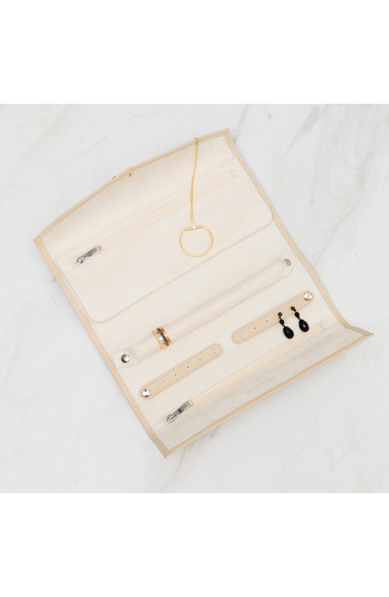 Rapport London Victoria Jewelry Roll, Alternate, color, Lamb