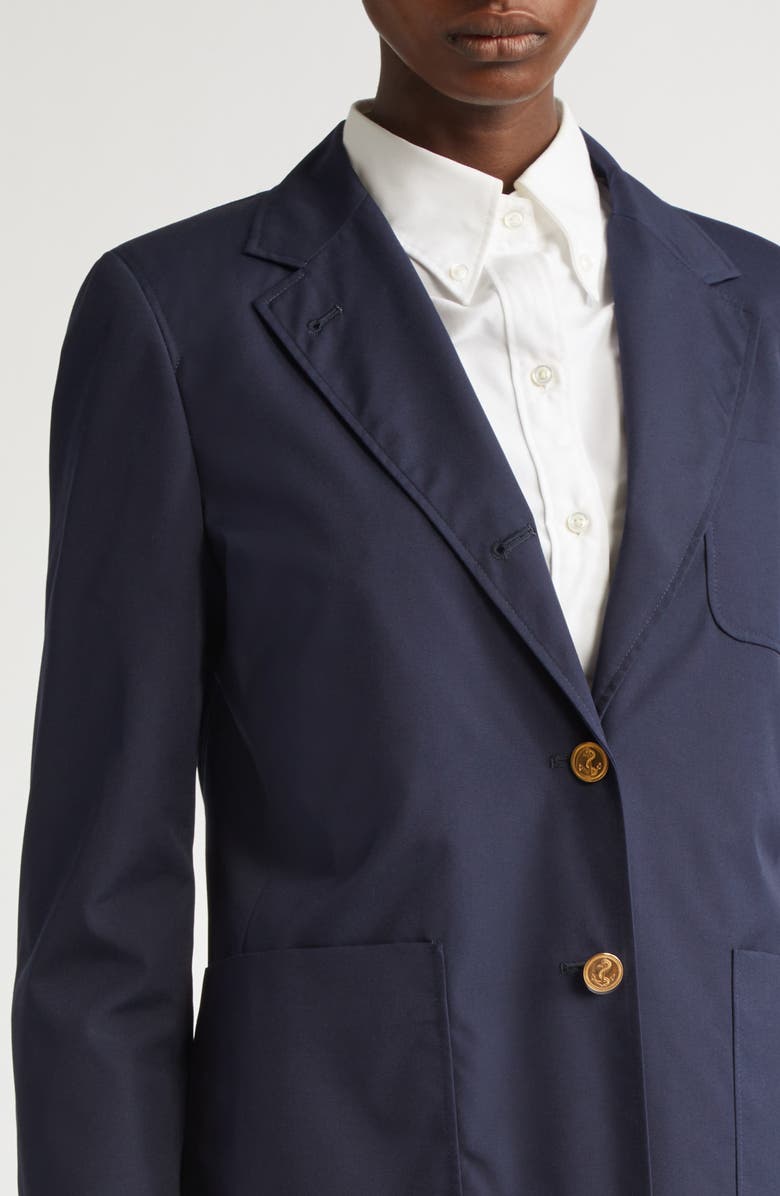 Thom Browne Fit 2 Semiconstructed Sack Jacket, Alternate, color,