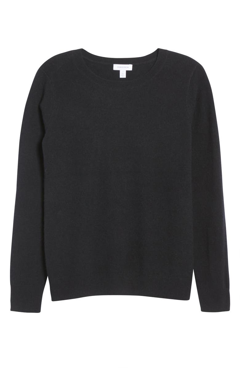 Nordstrom Cashmere Crewneck Sweater, Alternate, color,