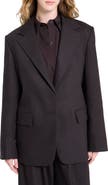 TWP Jillian Stretch Wool & Cashmere Blazer