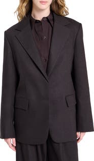TWP Jillian Stretch Wool & Cashmere Blazer
