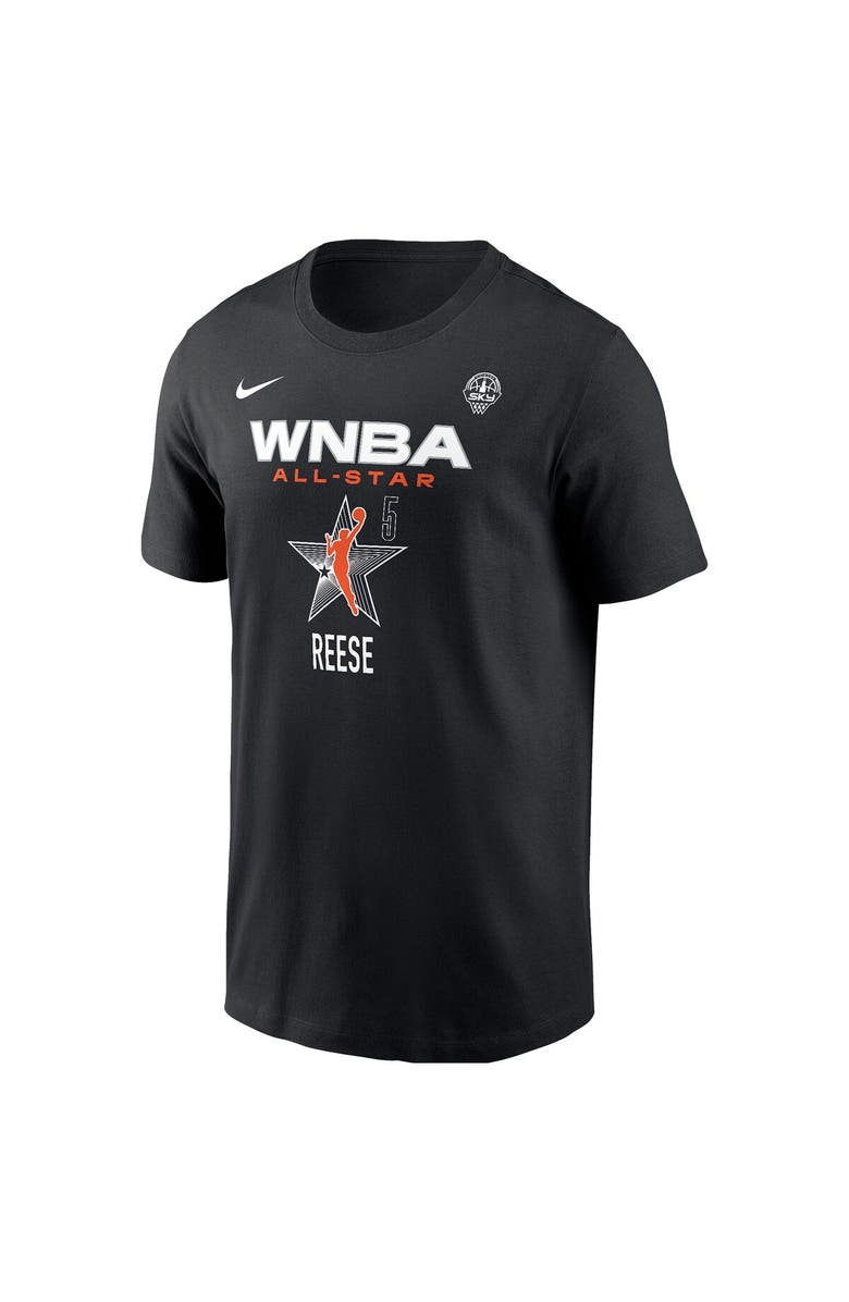 Nike Youth Nike Angel Reese Black 2024 WNBA All-Star Game Name & Number T-Shirt, Alternate, color,