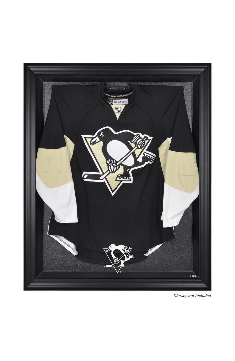 FANATICS AUTHENTIC Pittsburgh Penguins Black Framed Jersey Display Case, Main, color,