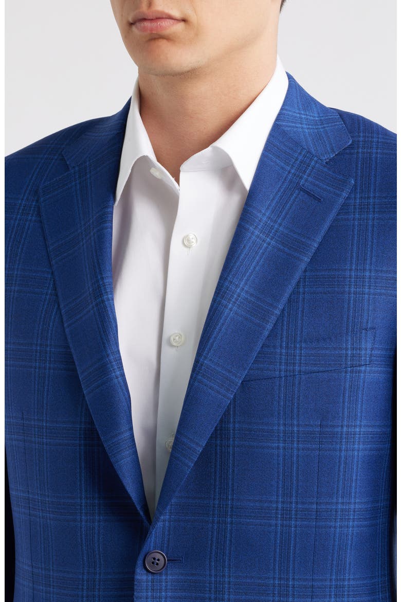 Regular Fit Siena Sport Coat, Alternate, color, MED BLUE