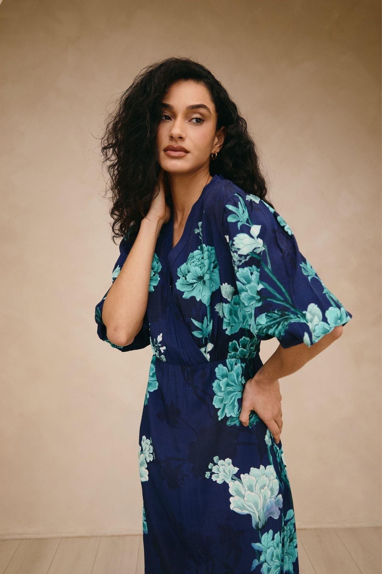 Frankie Navy Dress - image 2