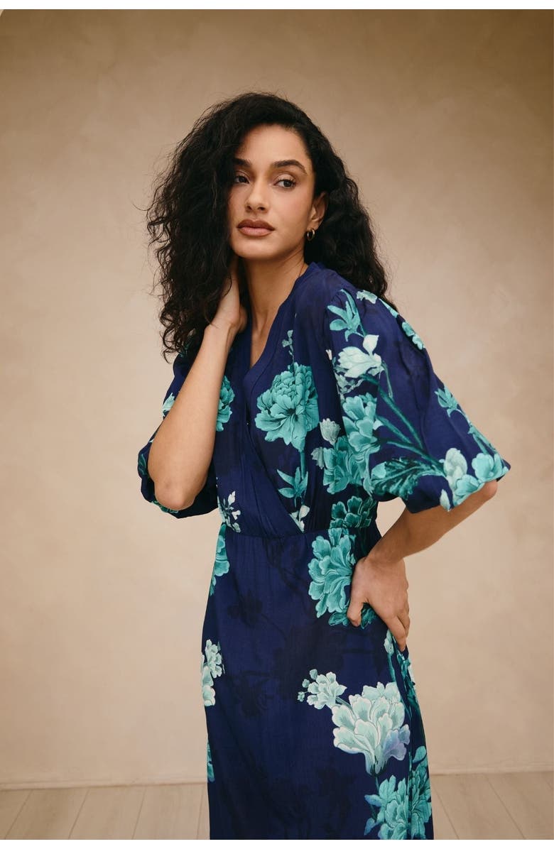 RAISHMA Frankie Navy Dress, Alternate, color, Navy