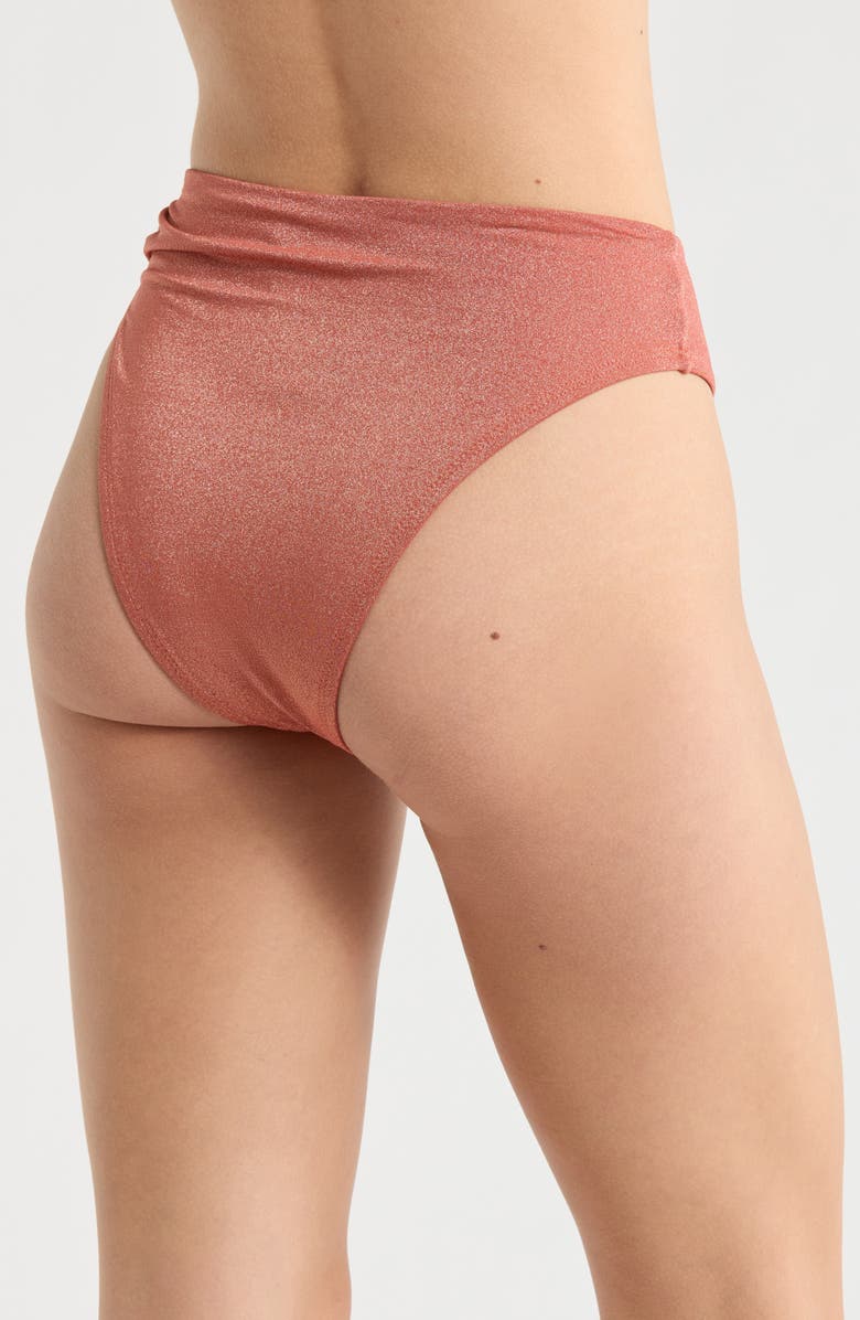 Vitamin A<sup>®</sup> Lolita Ring Bikini Bottoms, Alternate, color, Terracotta