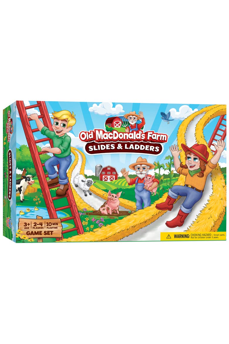 Old MacDonald Slides & Ladders Game, Main, color, Multicolor