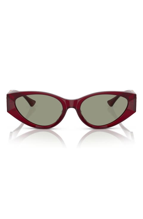 55mm Cat Eye Sunglasses
