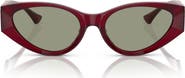Versace 55mm Cat Eye Sunglasses