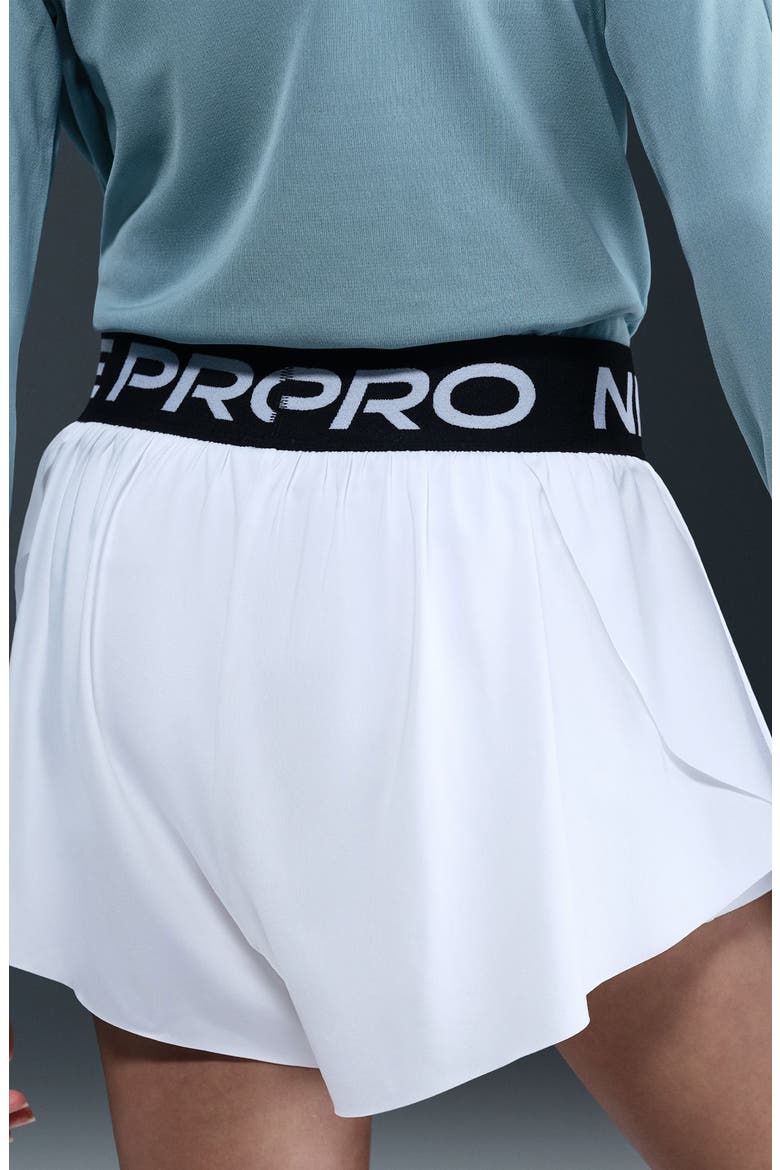 Pro Dri-FIT 2-in-1 Shorts, Alternate, color, WHITE/ BLACK/ BLACK
