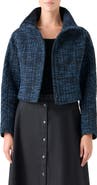 Akris punto Tweed Crop Jacket