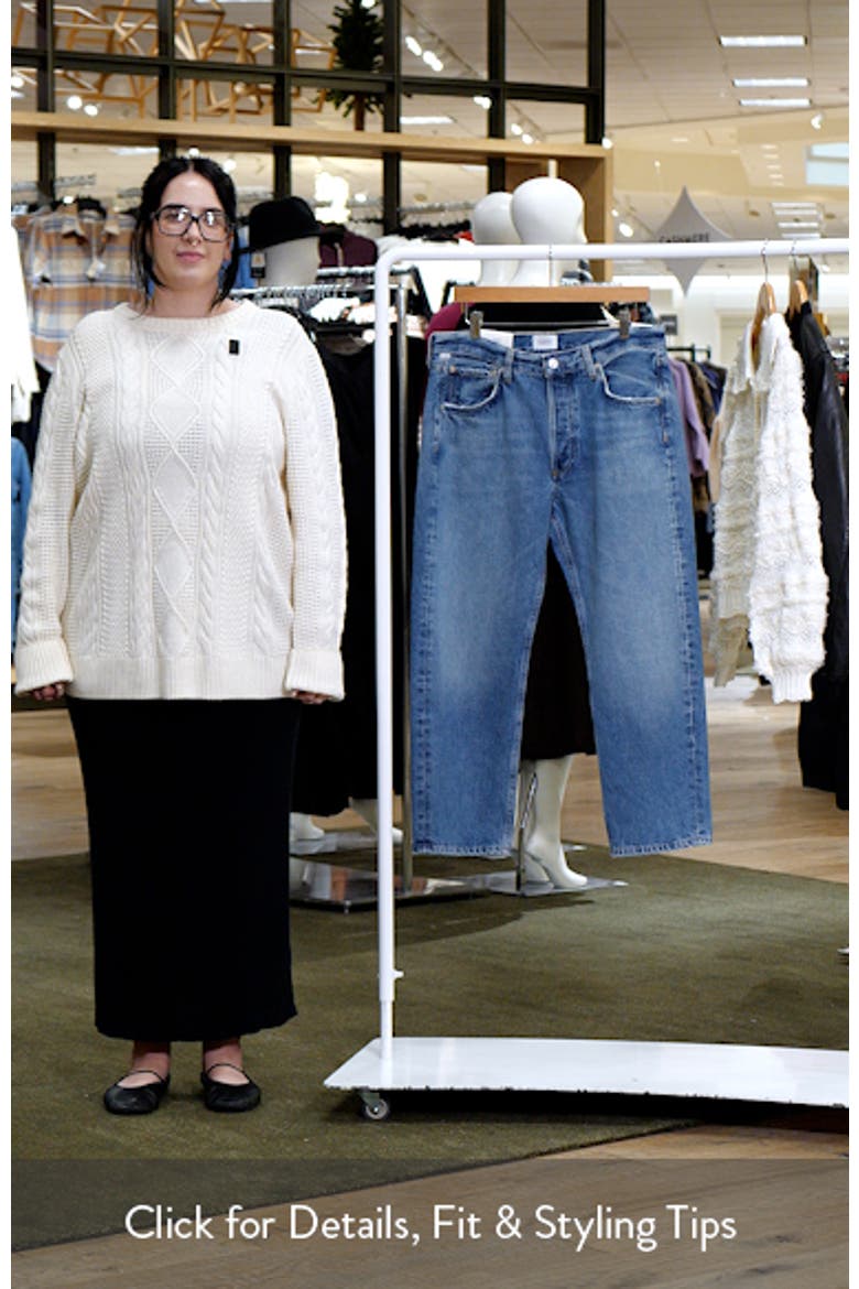Winslow High Waist Crop Boyfriend Jeans video