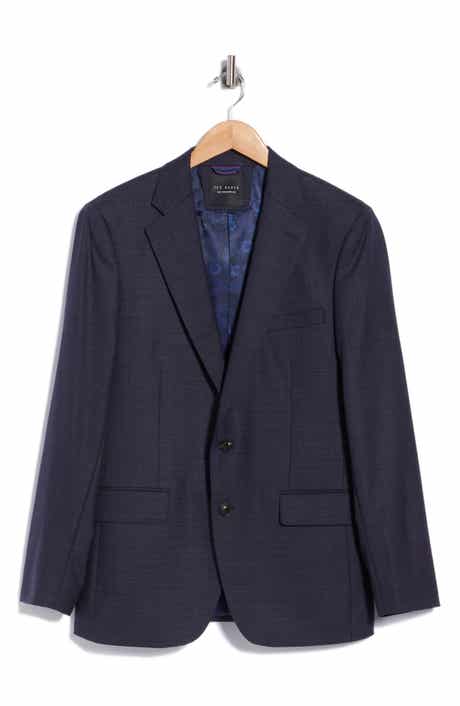 Slim Fit Wool Blend Suit Jacket