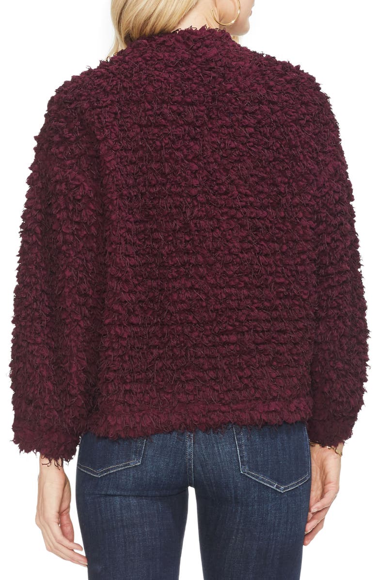 Vince Camuto Bubble Sleeve Popcorn Knit Top, Alternate, color, 