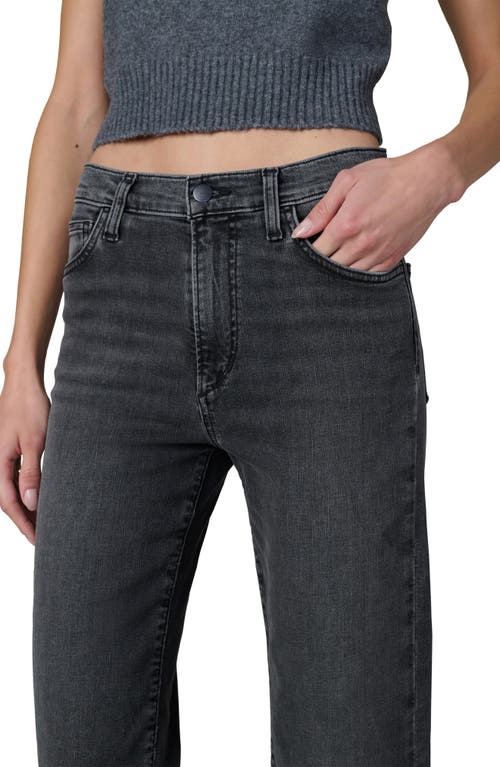 Joe's Jeans The Blake Cropped Wide Leg Jeans In Affluence In Gray