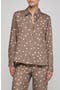 selected Cardamom/ Ecru Polka Dot