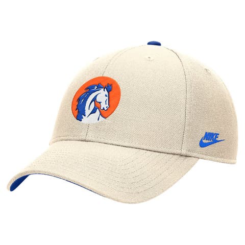 Men's Nike Natural Boise State Broncos Vintage Rise Dri-FIT Adjustable Hat