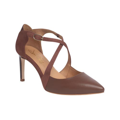 Joan Oloff Shoes Desire Pump In Brown