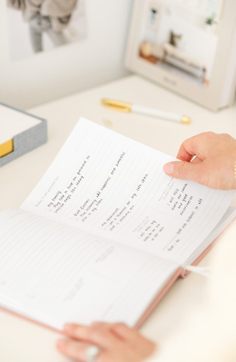 Sugar Paper Gratitude Journal, Alternate, color, Rose Pink