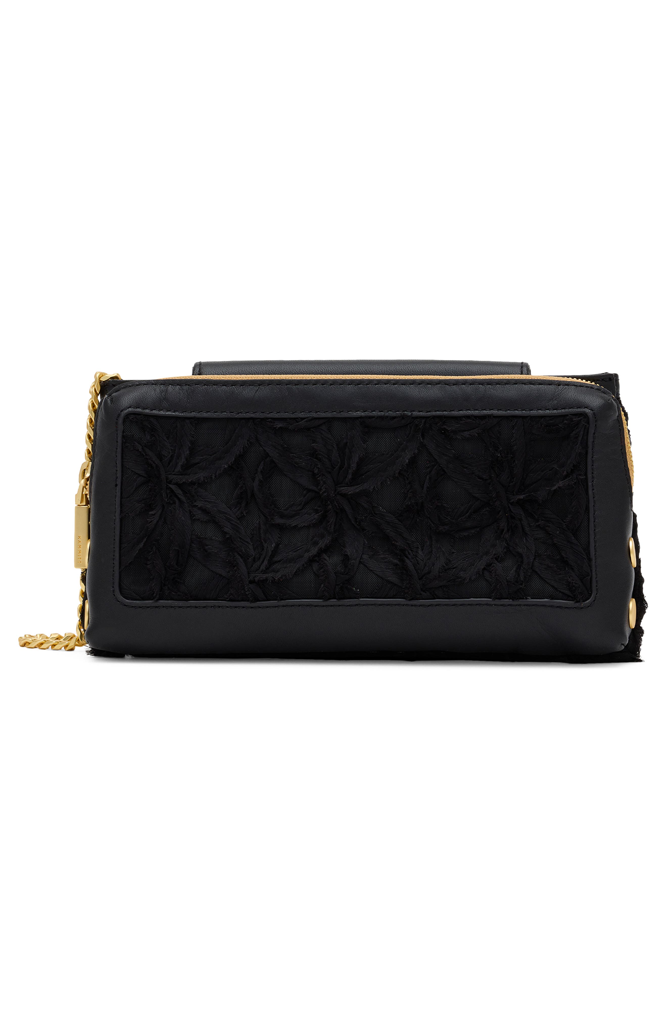 HAMMITT Small Midsummer Clutch, Alternate, color, Midsummer Night/ Brushed Gold