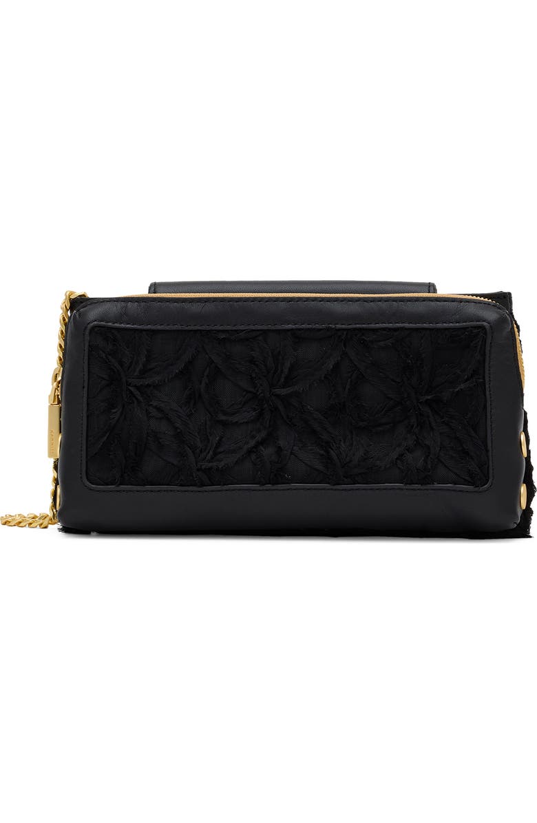 HAMMITT Small Midsummer Clutch, Alternate, color, Midsummer Night/ Brushed Gold