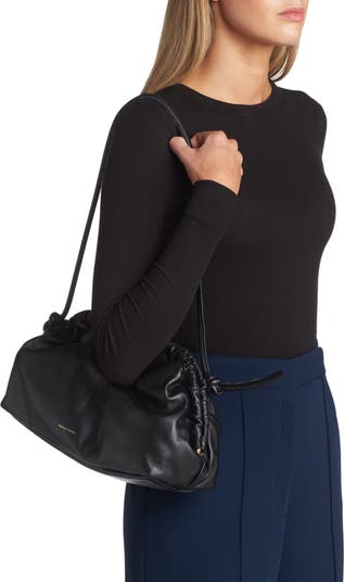Small Cloud Leather Clutch