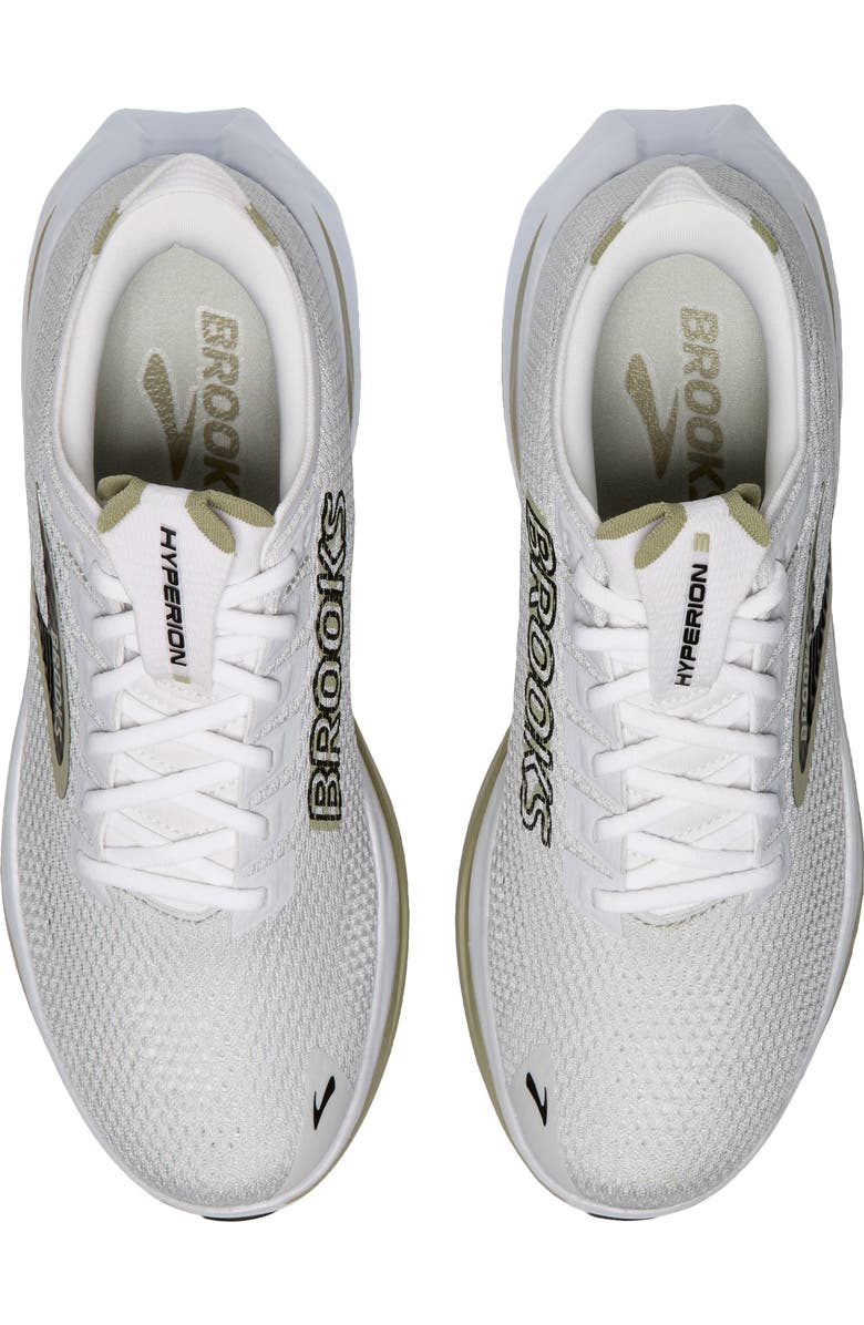 Brooks Hyperion 3 Running Shoe, Alternate, color, Oyster Mushroom/ Black/ Tea