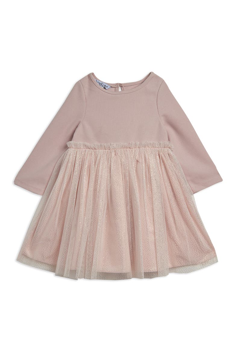 Tulle Ballerina Dress, Main, color, BLUSH