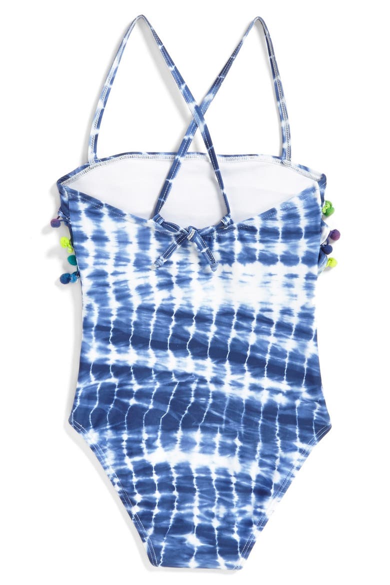 One-Piece Swimsuit, Alternate, color, CHLOE BLUE